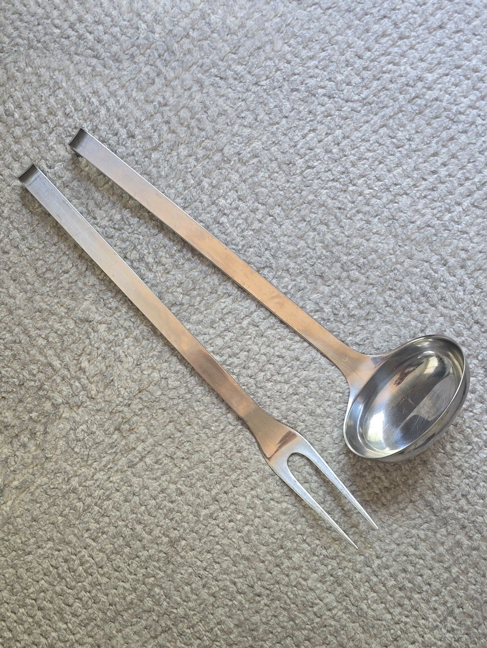 Inox | Serving Ladle and Carving Fork Set
